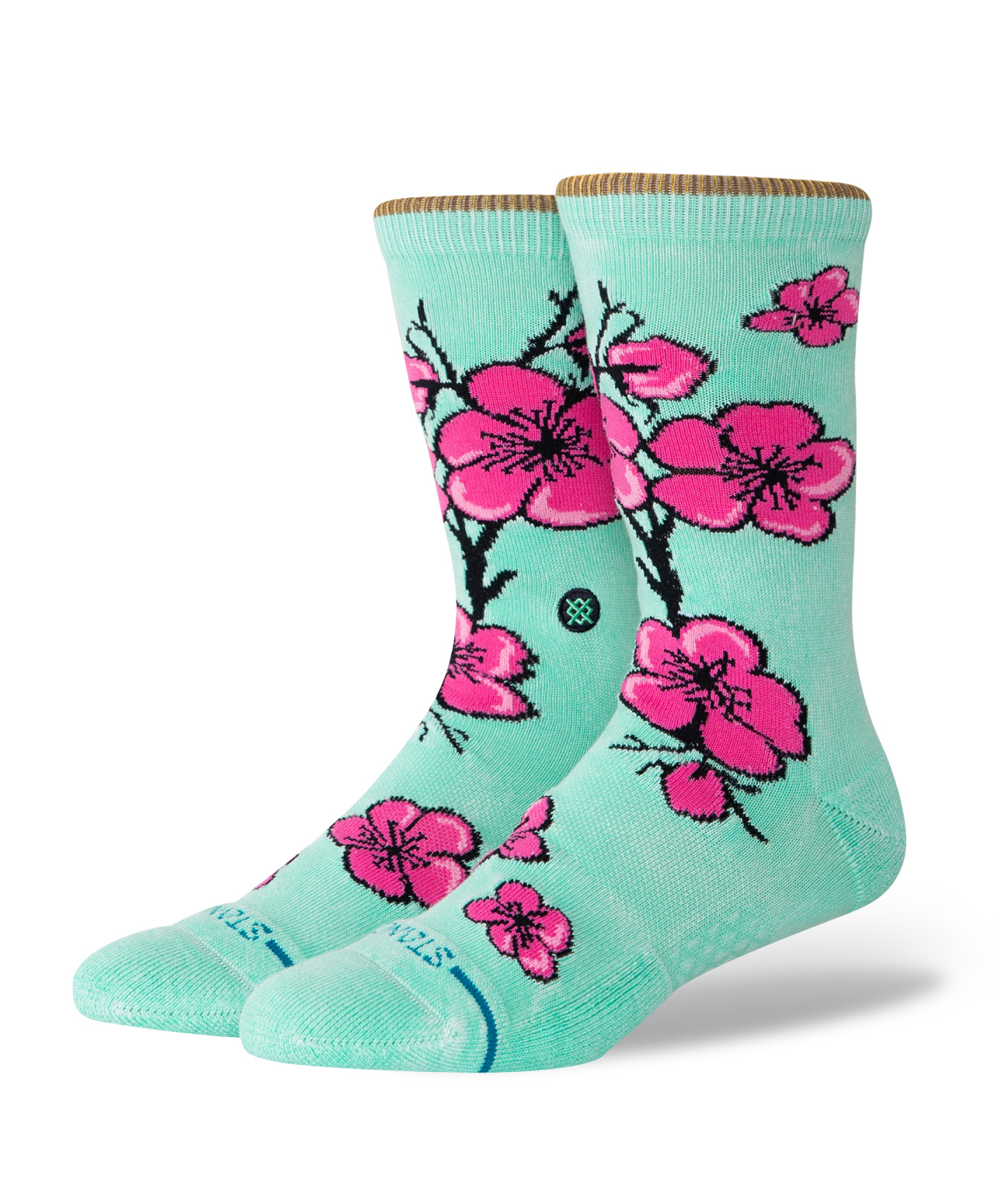 STANCE X ARIZONA BEVERAGES 99 CENTS CREW SOCKS JADE