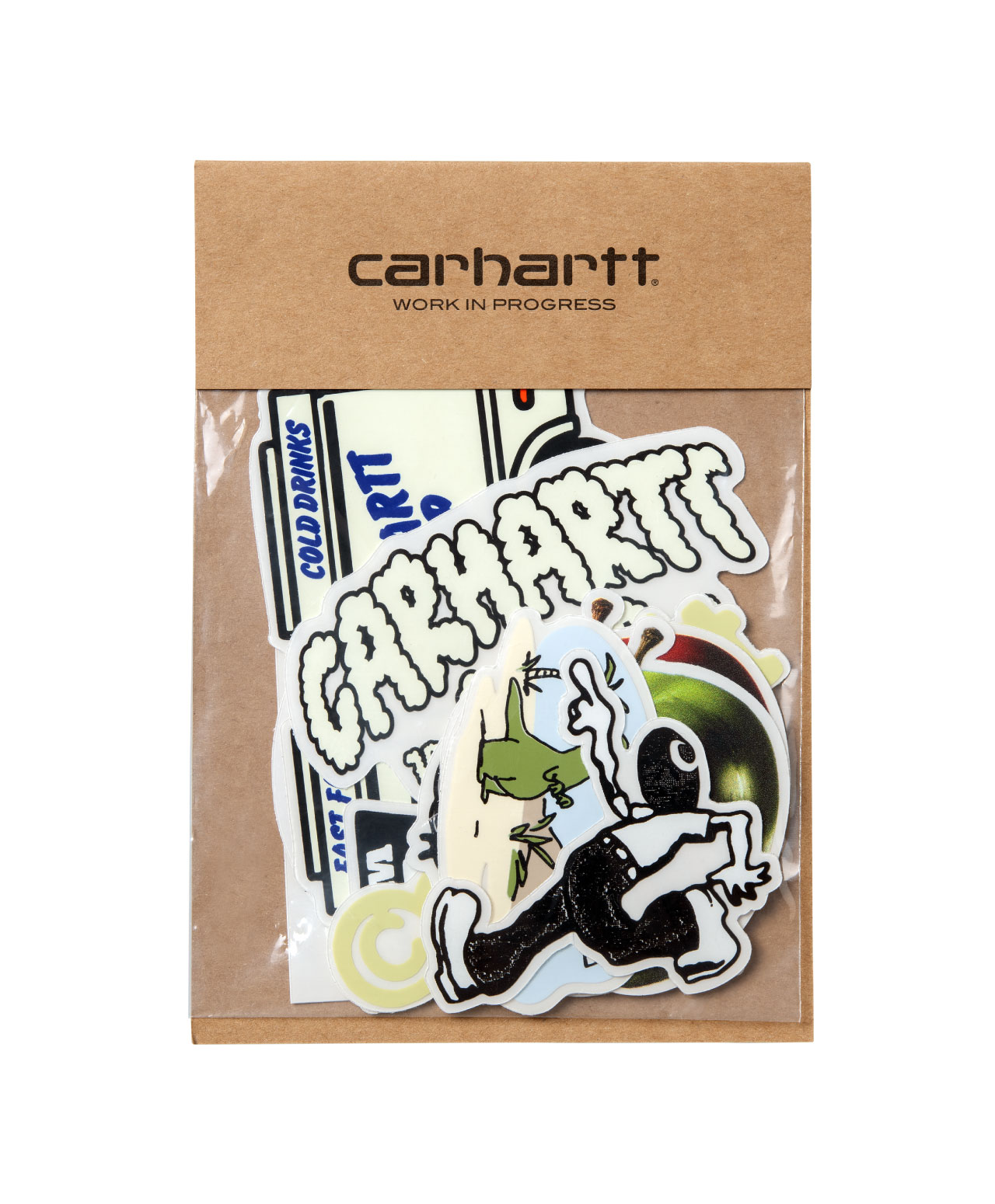 CARHARTT WIP STICKER PACK (10 PACK) MULTI