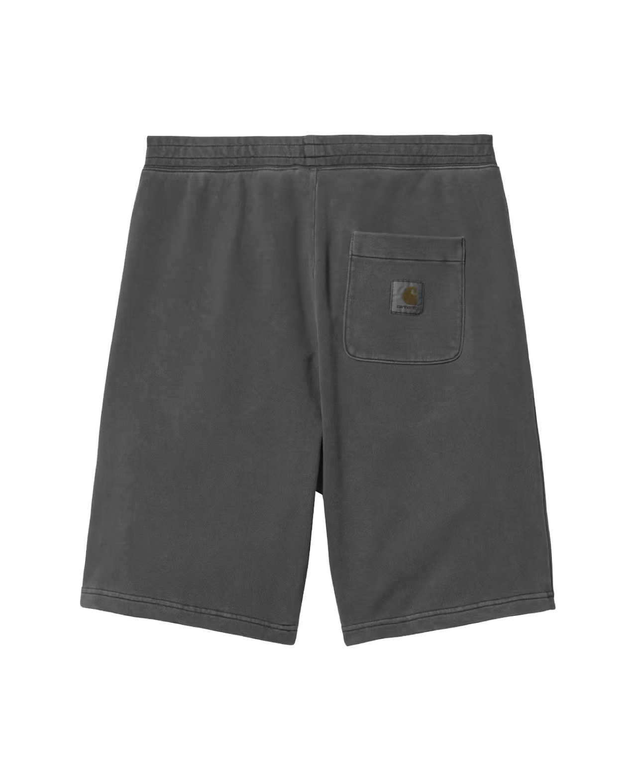 CARHARTT WIP NELSON SWEAT SHORT BLACK GARMENT DYED