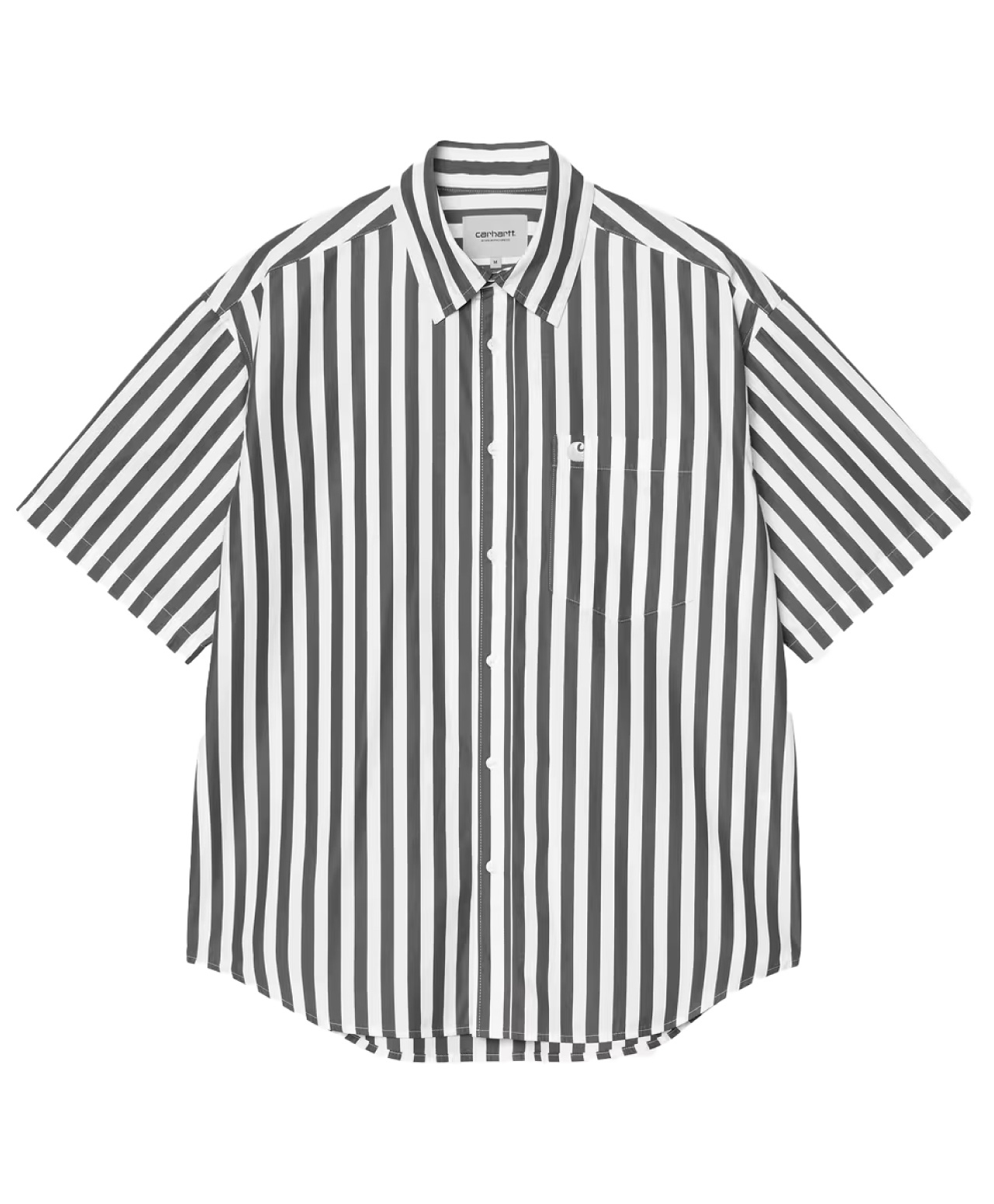 CARHARTT WIP ROYCE SHIRT ROYCE STRIPE GRAPHITE/WHITE