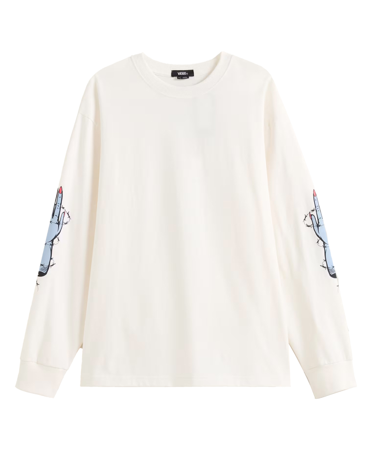 VANS DAYANA ZOMBIE HAND LONG SLEEVE EGRET