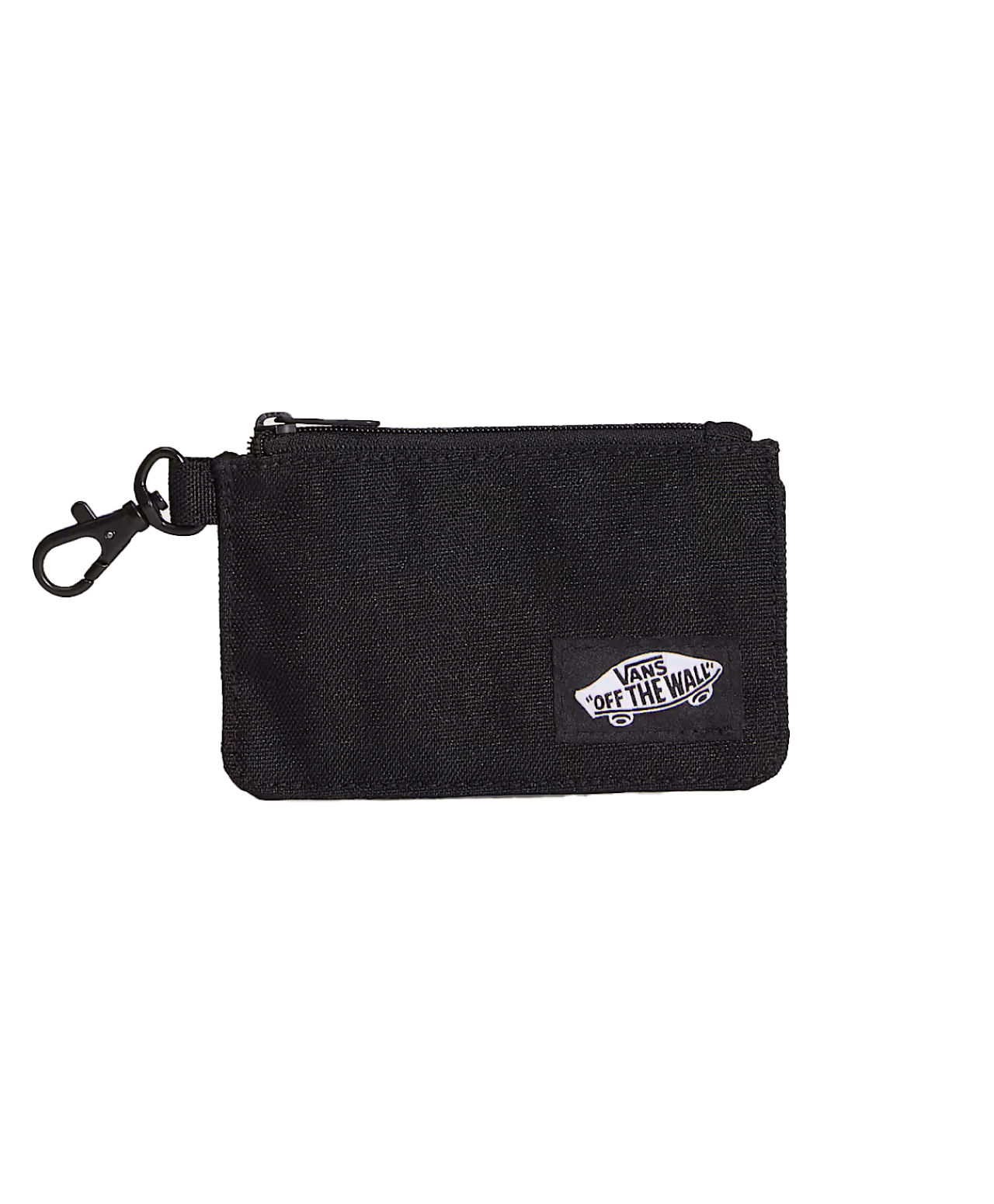 VANS OFF THE WALL ZIP WALLET BLACK