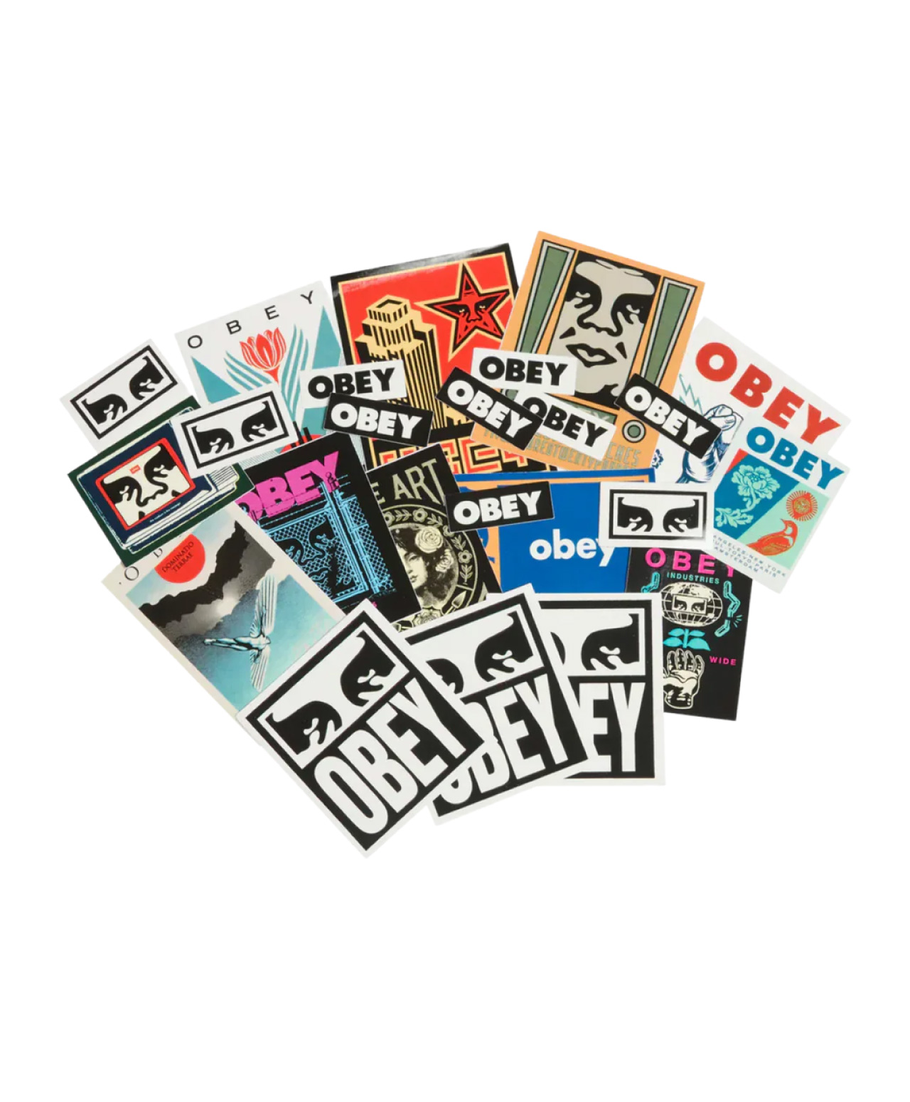 OBEY STICKER PACK ASSORTED
