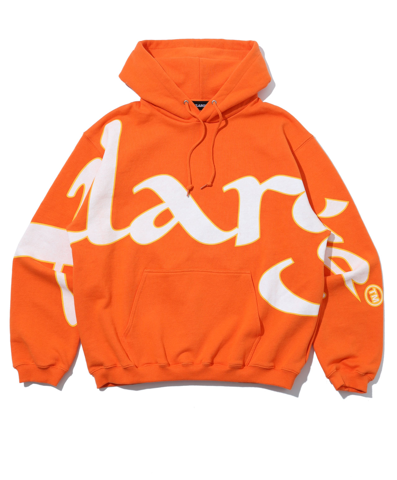 XLARGE LOGO HOOD ORANGE
