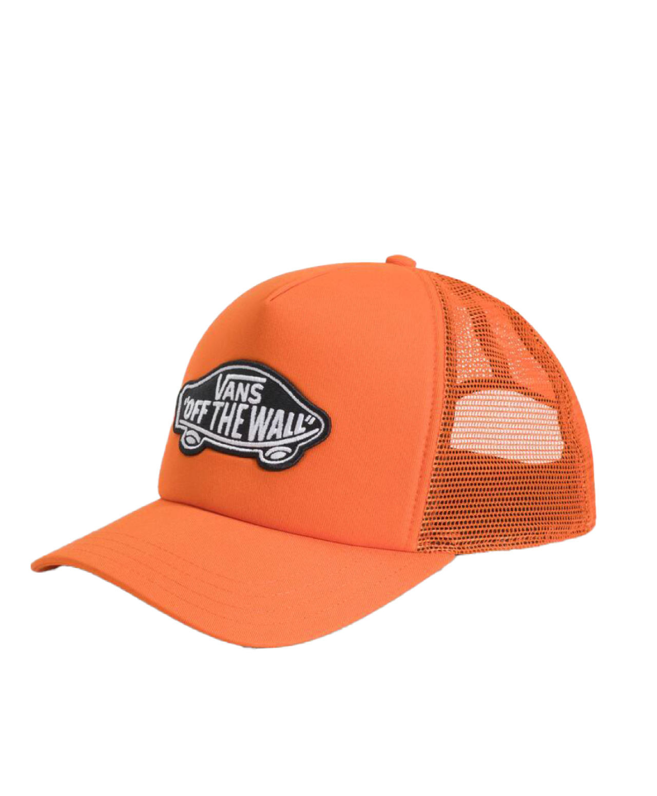 VANS CLASSIC PATCH CURVED BILL TRUCKER HAT FLAME