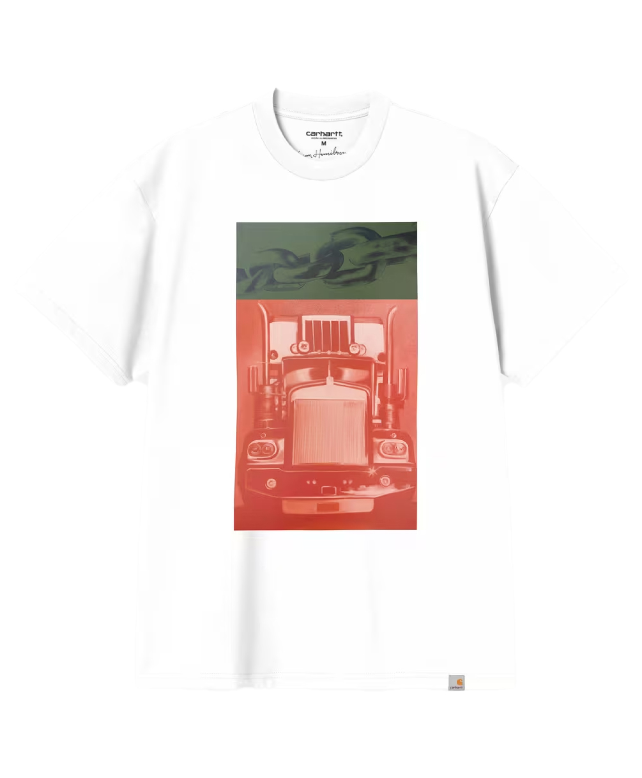 CARHARTT WIP SEAN HAMILTON 01 TEE WHITE
