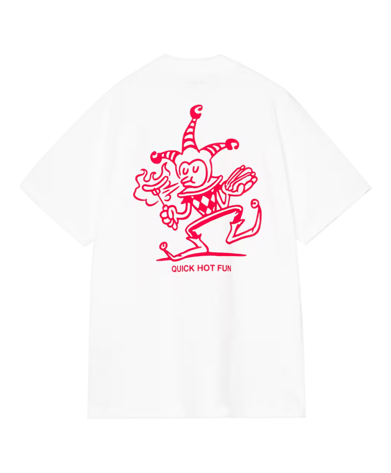 CARHARTT WIP HARLEQUIN BBQ TEE WHITE