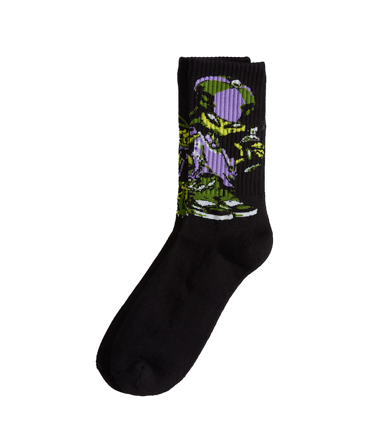 VANS LX WRECKPACK ALIEN DOG CREW SOCKS BLACK