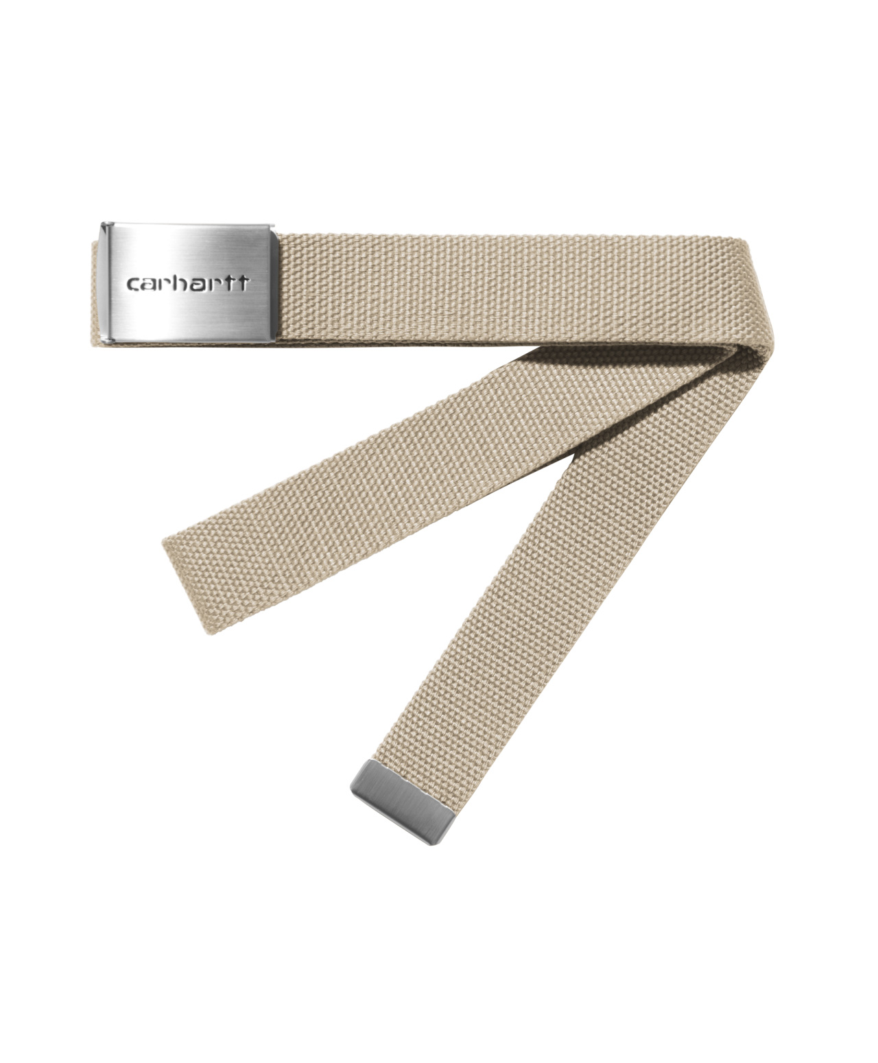 CARHARTT WIP CLIP BELT CHROME WALL