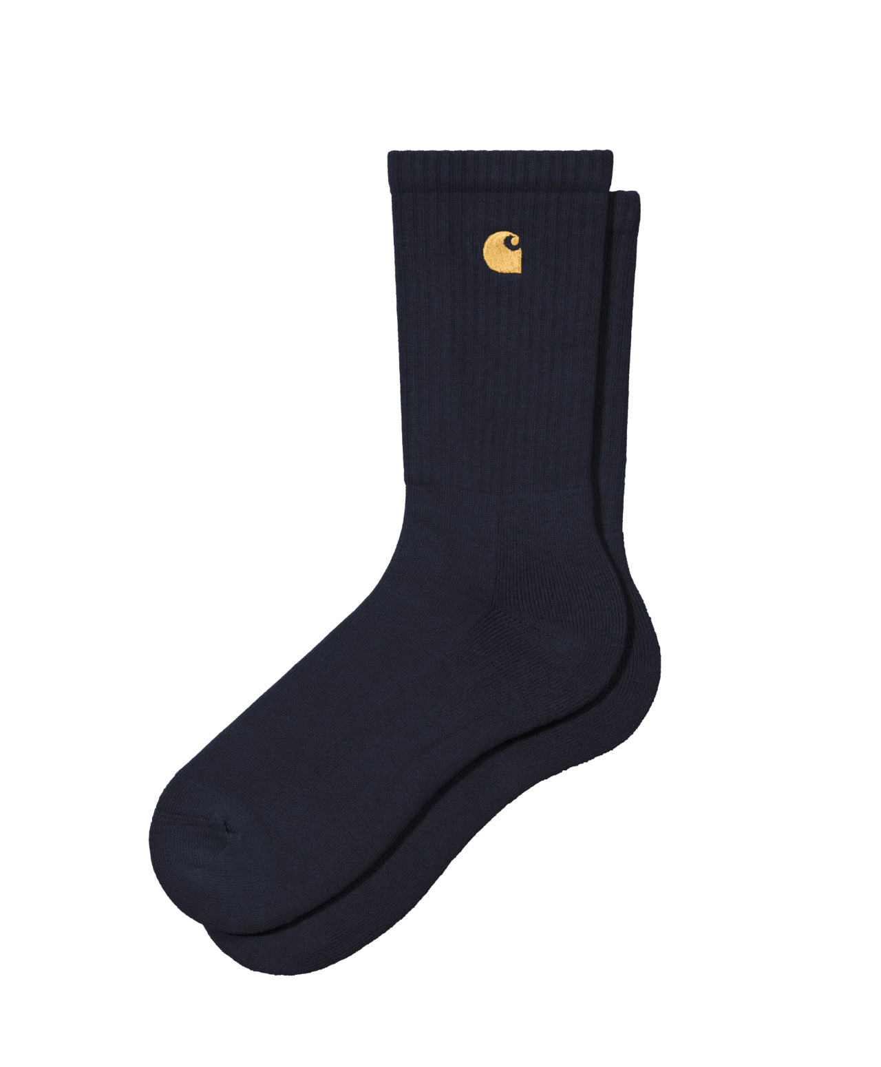 CARHARTT WIP CHASE SOCKS DARK NAVY/GOLD