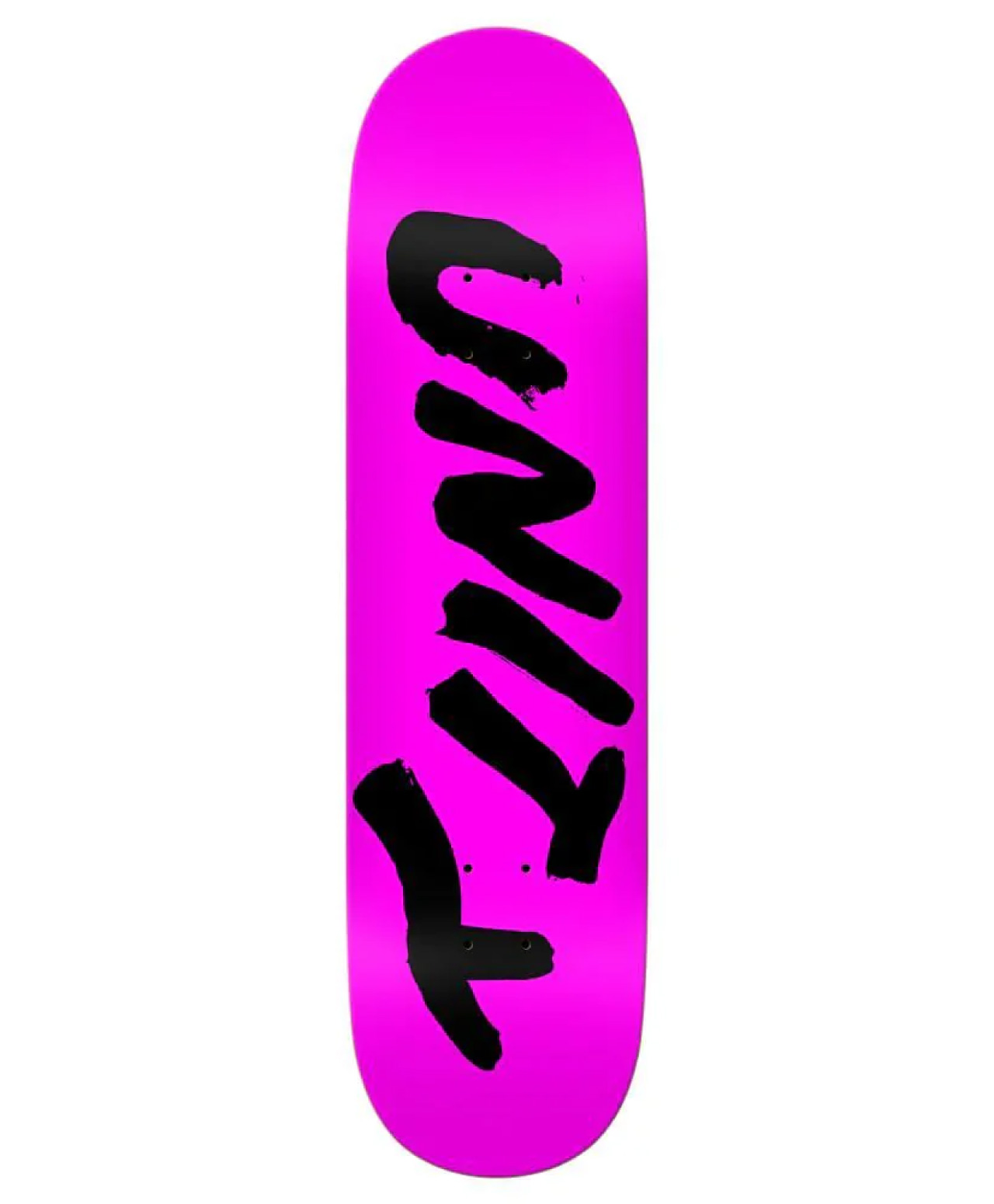UNITY WET BLACK SKATE DECK 8.25 PINK