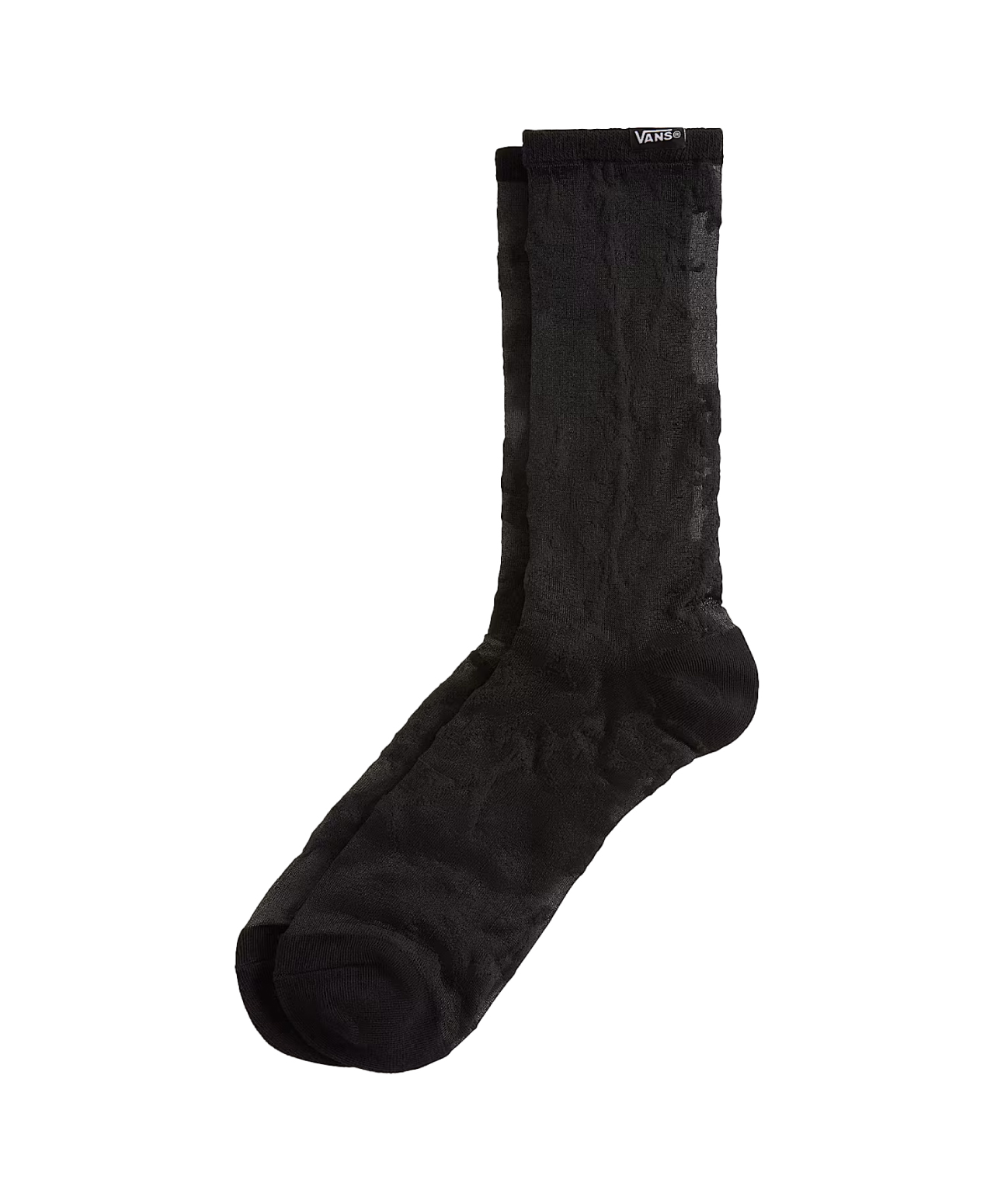 VANS HAZY SHEER CREW SOCKS BLACK
