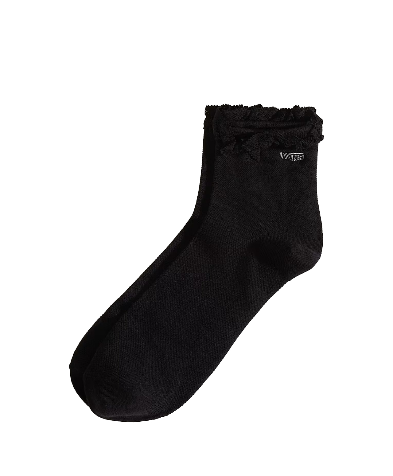 VANS SERENO LACE CREW SOCKS BLACK/BLACK