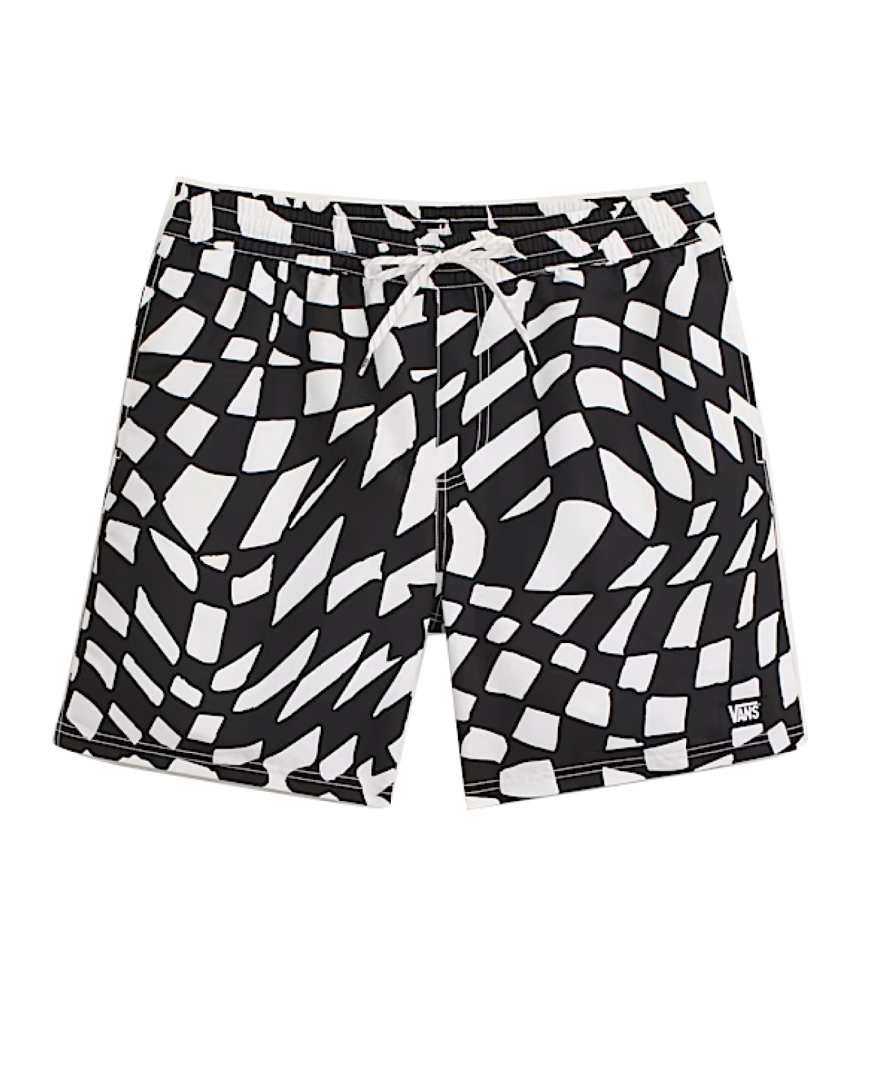 VANS PRIMARY II ELASTIC PRINTED BOARDSHORT BLACK/WHITE