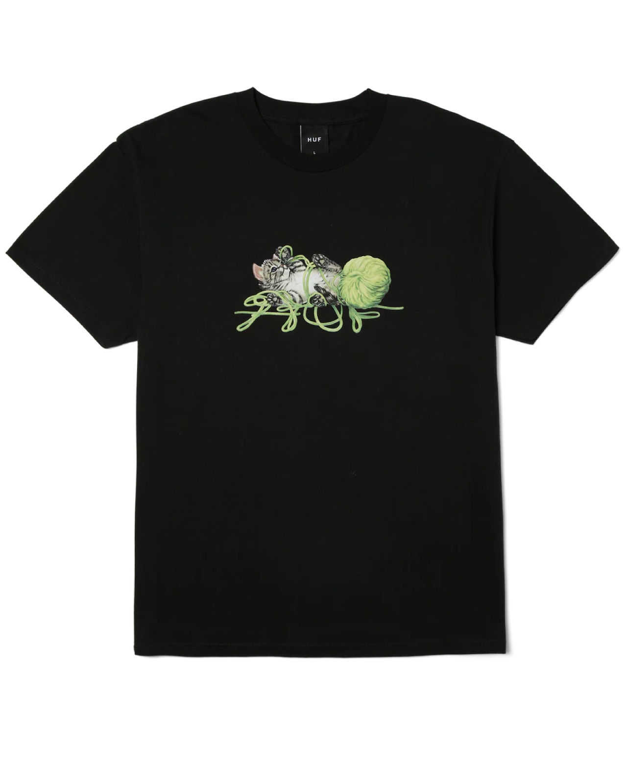 HUF PAWS TEE BLACK