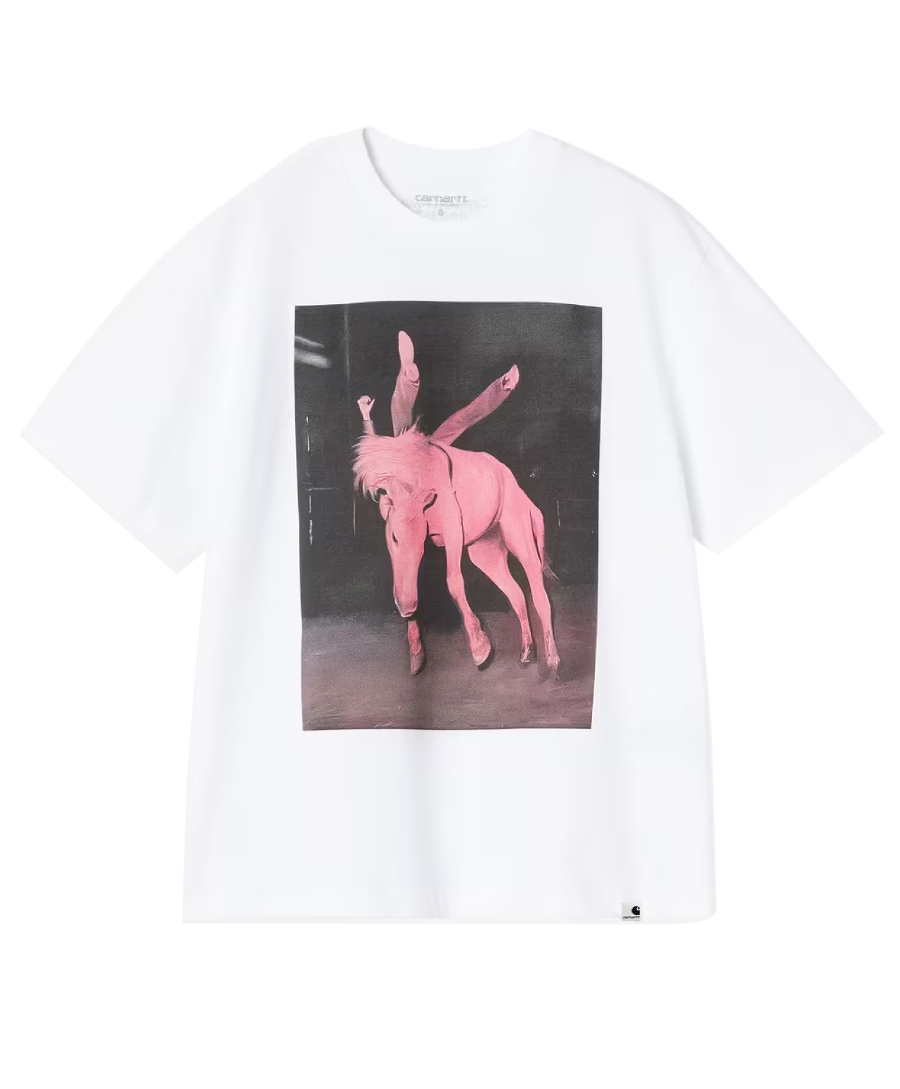 CARHARTT WIP WOMENS SEAN HAMILTON TEE WHITE