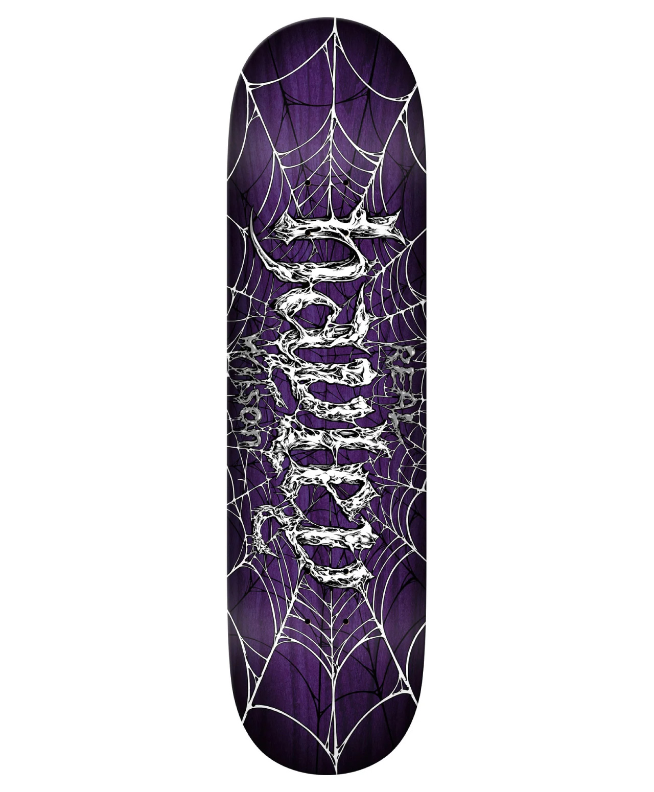 REAL HALEY WILSON PRO OVAL SKATE DECK 8.5 PURPLE