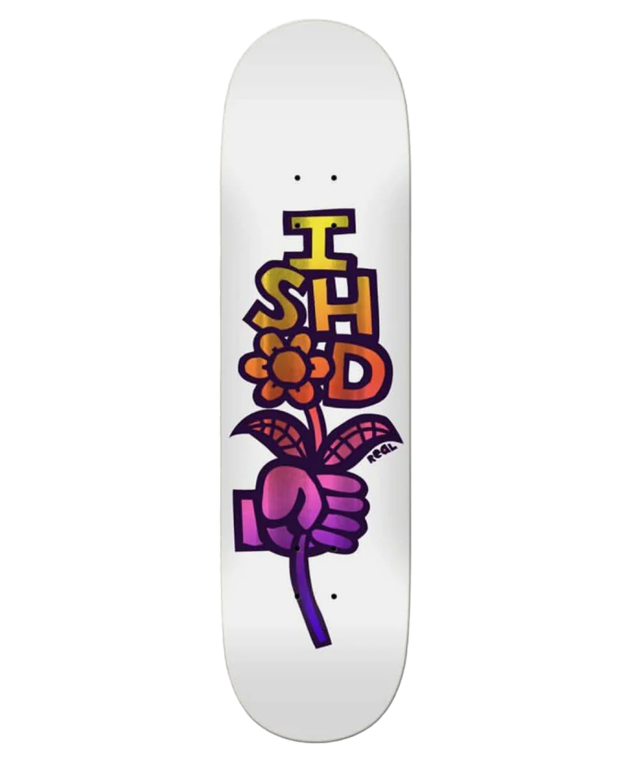 REAL ISHOD BOUQUET SKATE DECK 8.38 MULTI