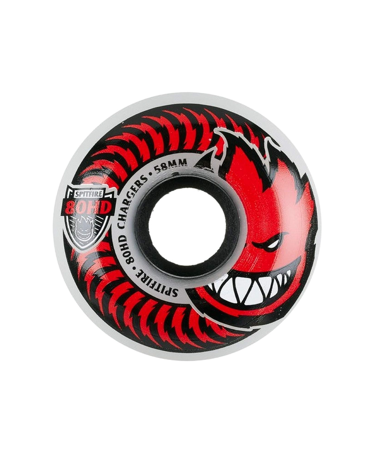 SPITFIRE CHARGER WHEELS 80HD 56MM CLEAR
