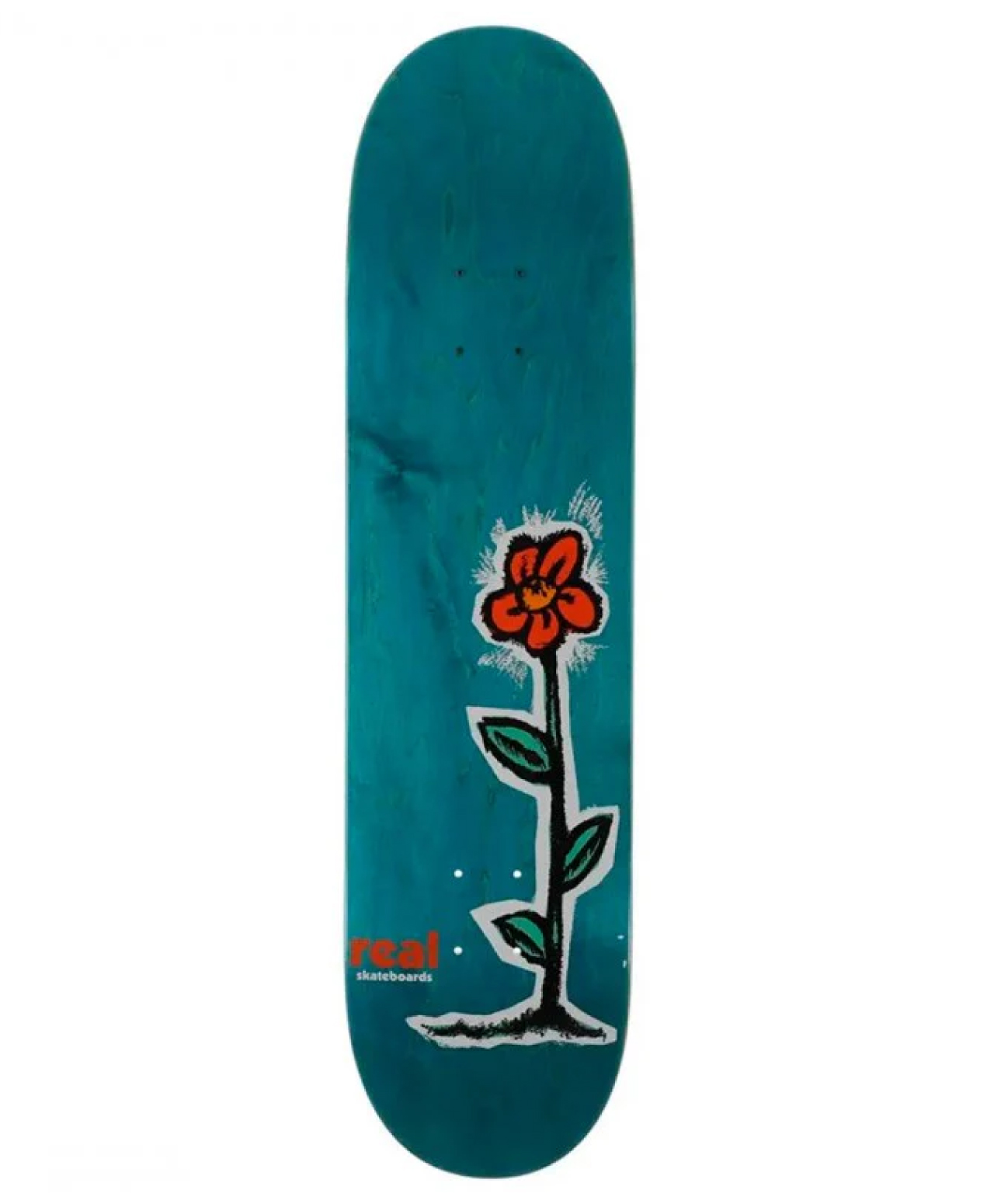 REAL REGROWTH SKATE DECK 8.06 BLUE