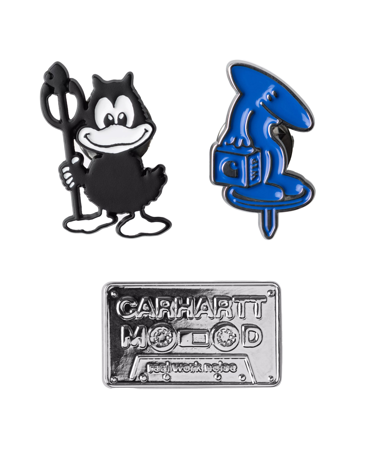 CARHARTT WIP BUMPER PIN SET MULTI