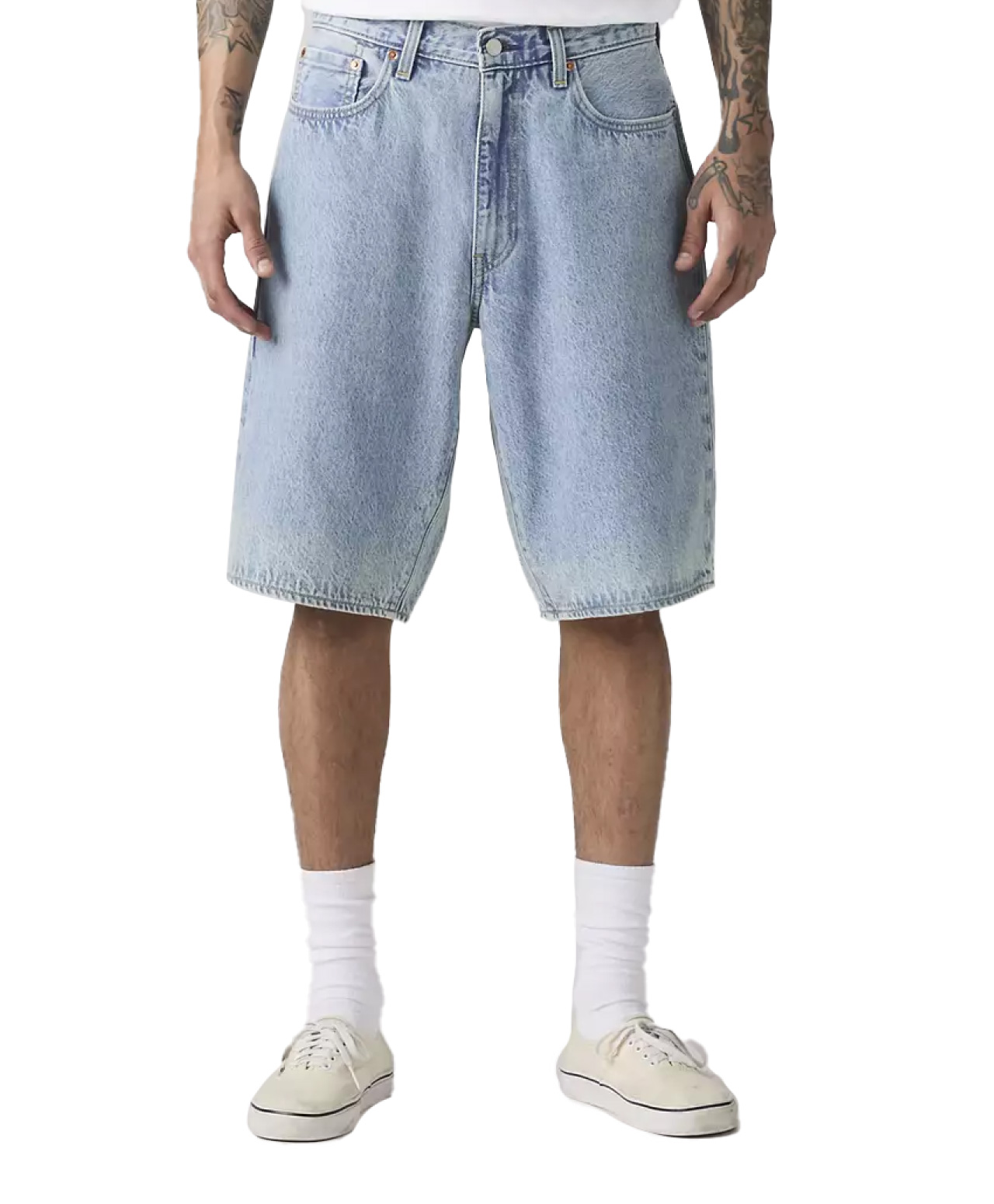 LEVIS® 478™ BAGGY SHORTS MY POCKETS FULL LIGHT WASH