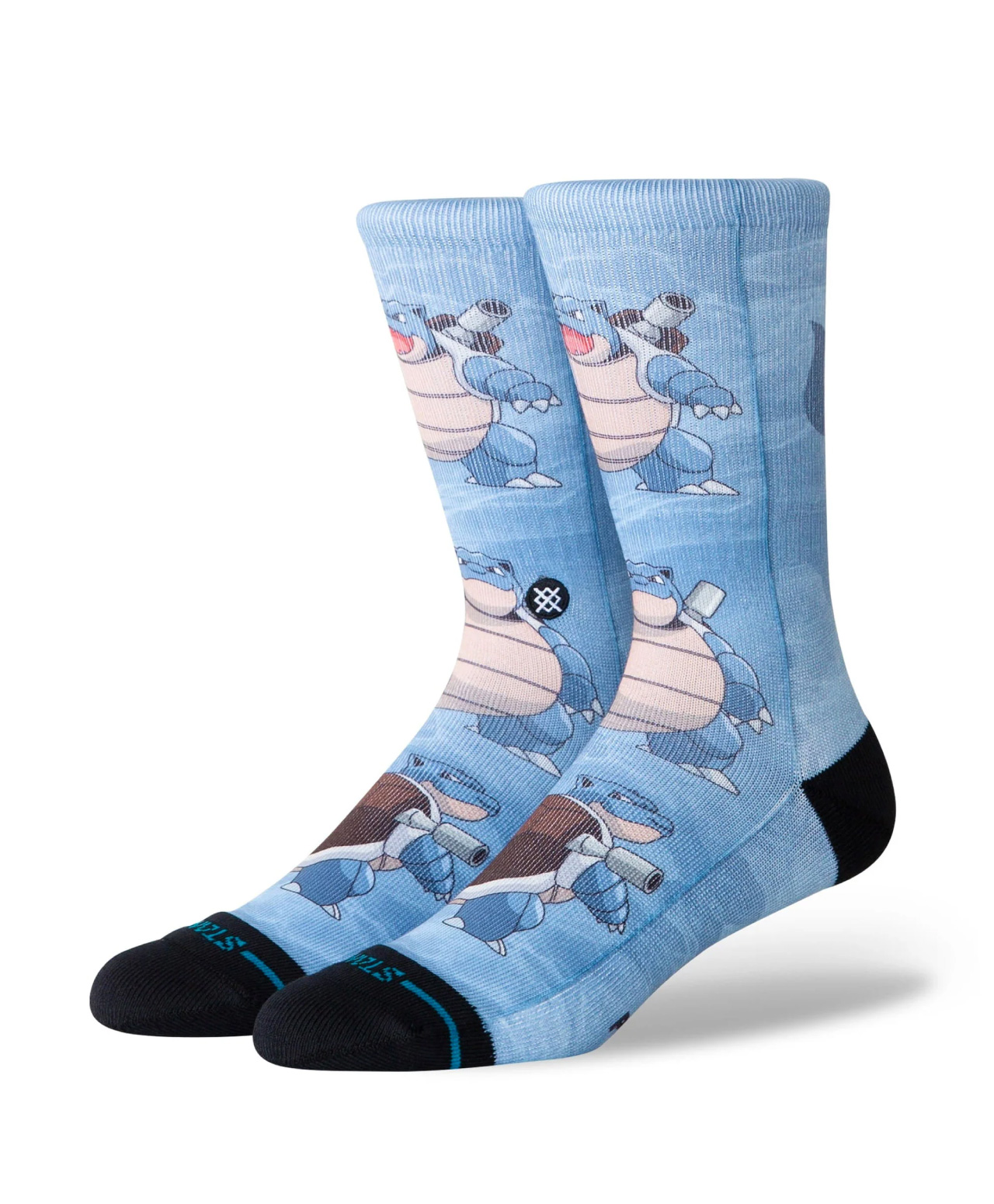 STANCE X POKEMON BLASTOISE CREW SOCKS BLUE
