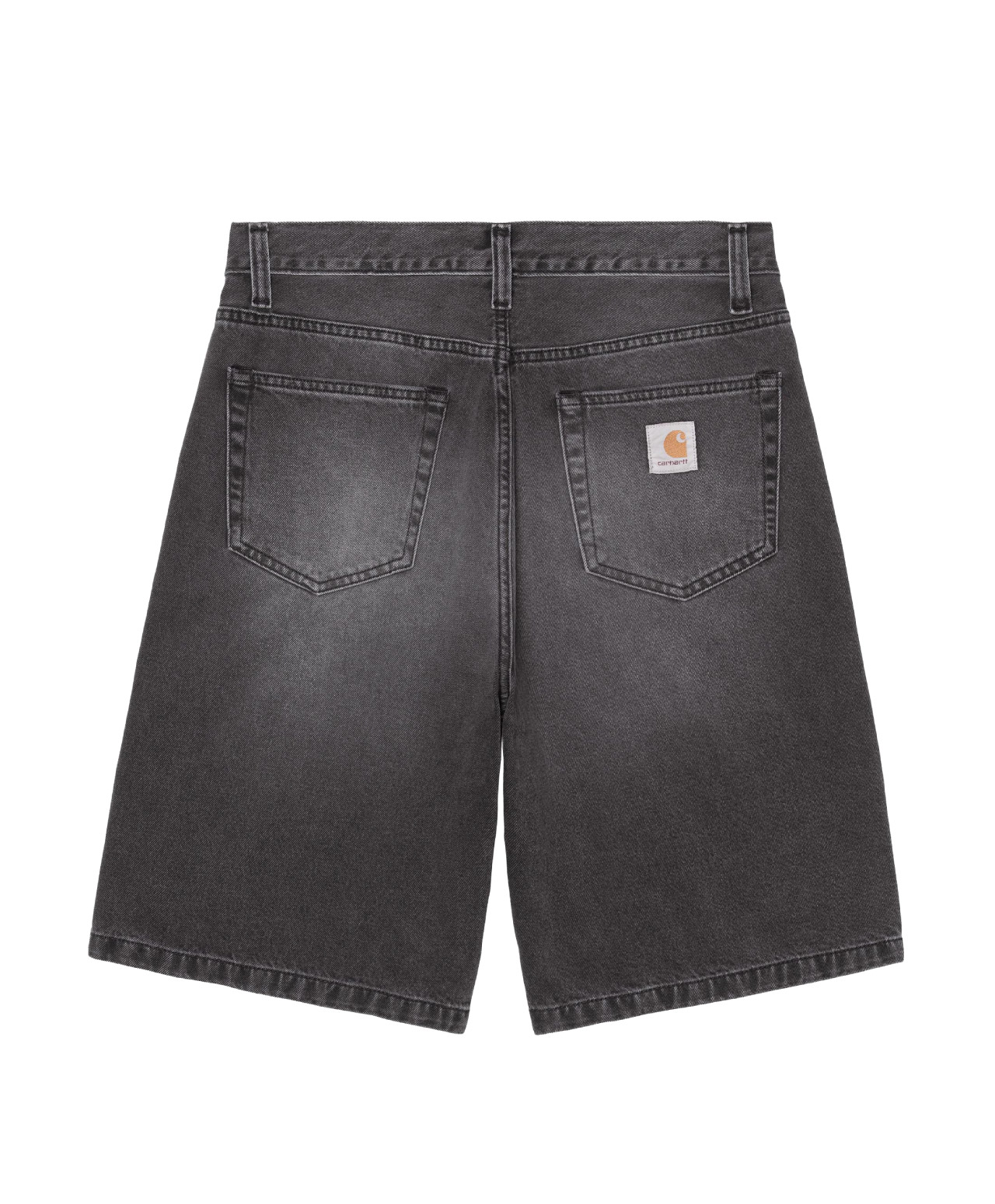 CARHARTT WIP LANDON SHORT BLACK WORN BLEACHED