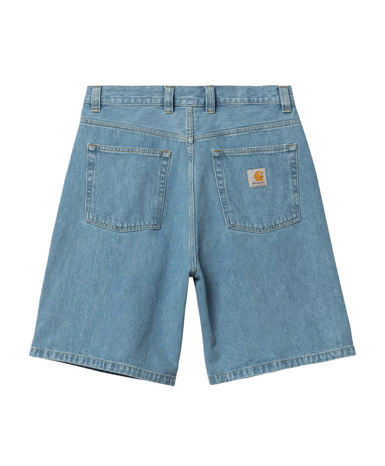 CARHARTT WIP BRANDON SHORT BLUE STONE BLEACHED