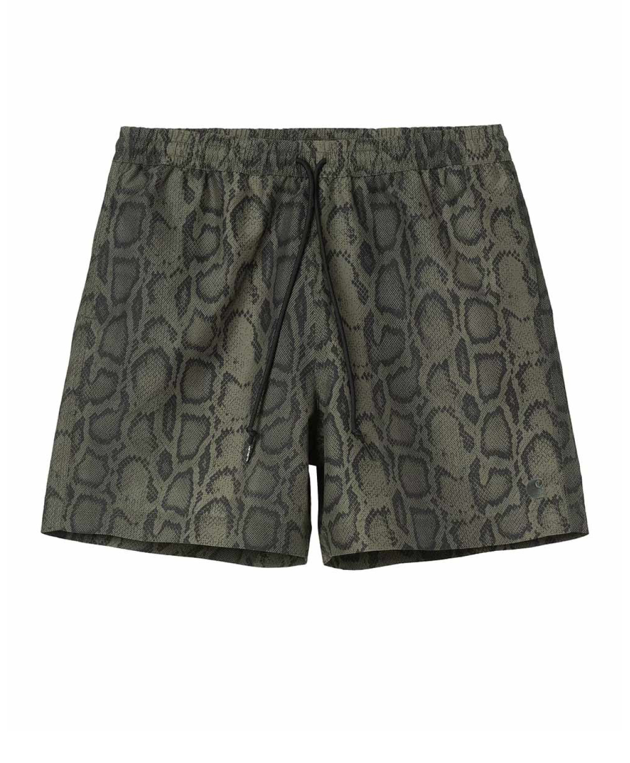 CARHARTT WIP SLATER SWIM TRUNKS SNAKE CAMO/LEAF