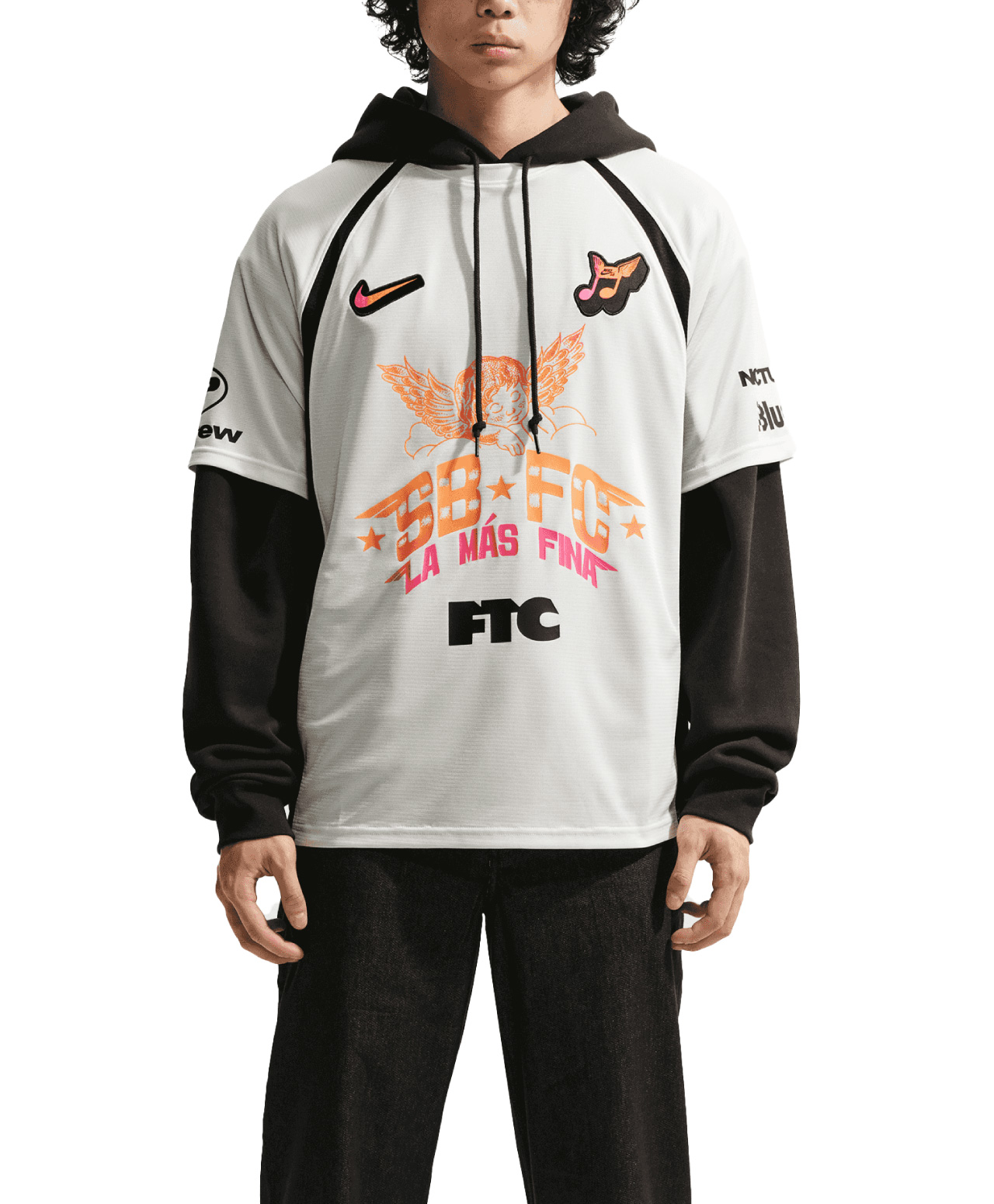 NIKE SB FC PACK JERSEY SAIL/BLACK