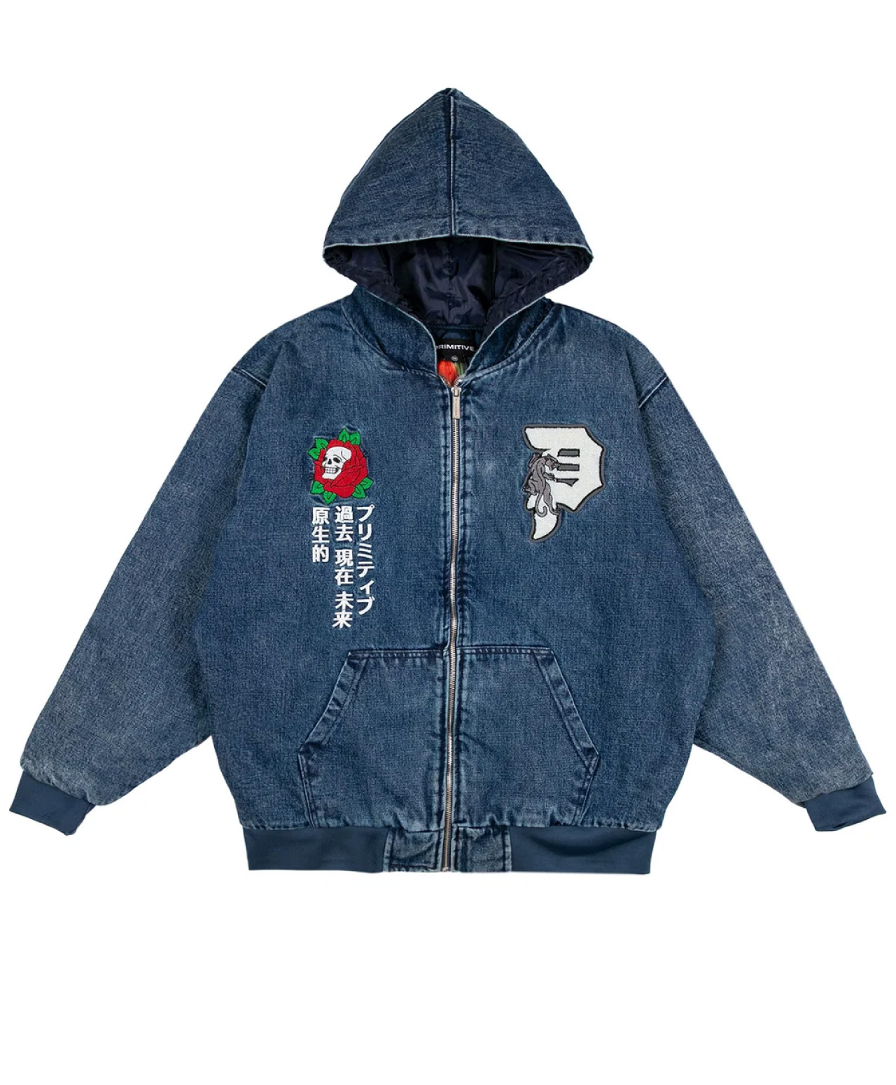 PRIMITIVE OUTSIDER DENIM JACKET INDIGO