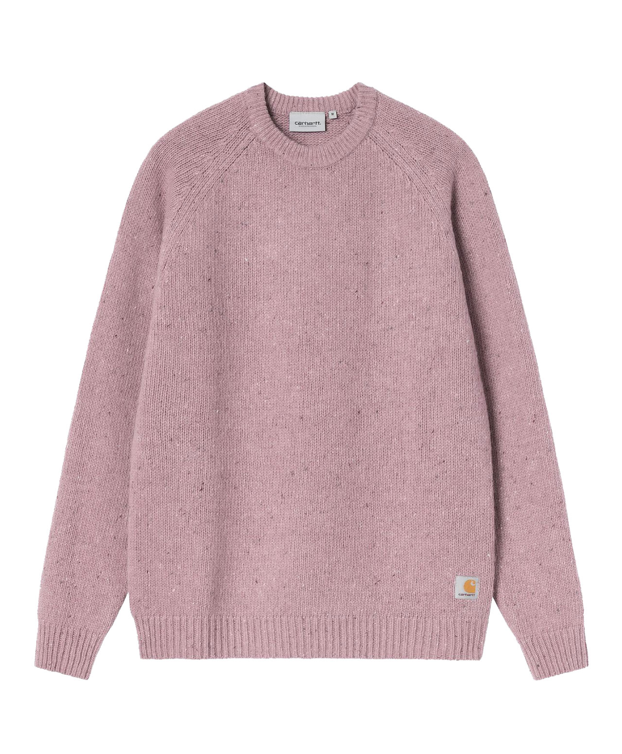 CARHARTT WIP ANGLISTIC SWEATER SPECKLED HORTENSIA