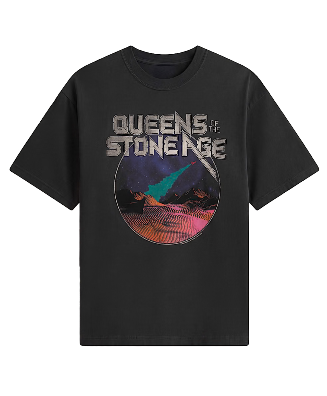 VANS QUEENS OF THE STONE AGE TEE FADED BLACK