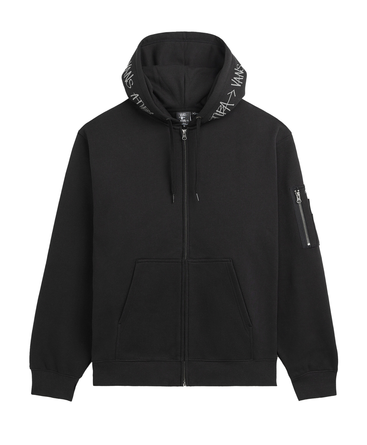 VANS X ATIBA CARGO ZIP HOOD BLACK