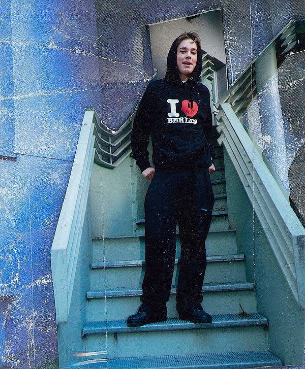 CIVILIST I LOVE HOOD BLACK