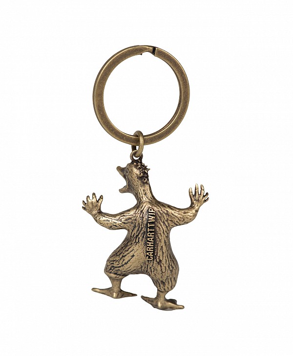 CARHARTT WIP WIPTOPIA KEYCHAIN GOLD