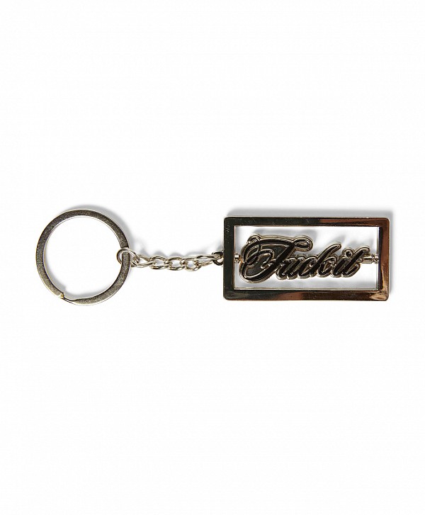 HUF EMBLEM KEYCHAIN SILVER