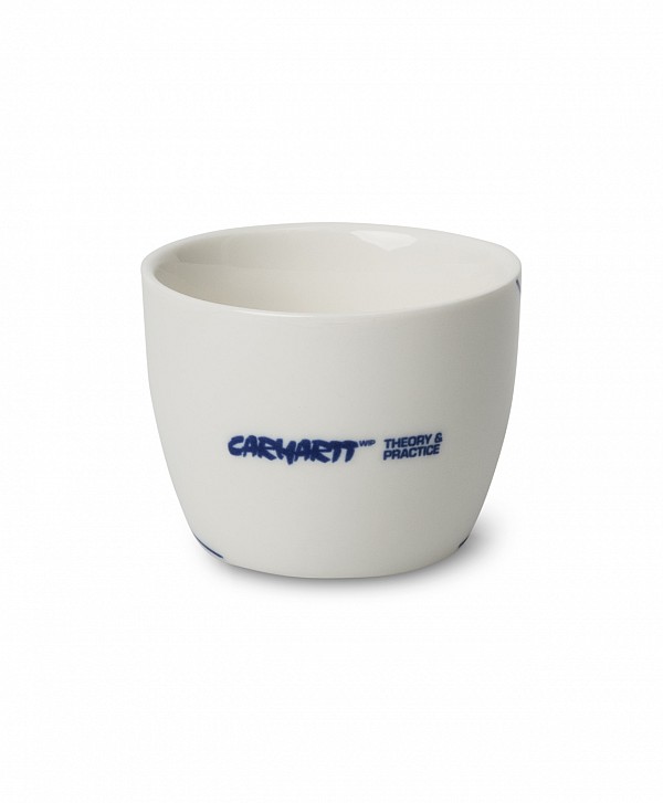 CARHARTT WIP THEORY AND PRACTICE SOBA CUP SET WHITE/BLUE