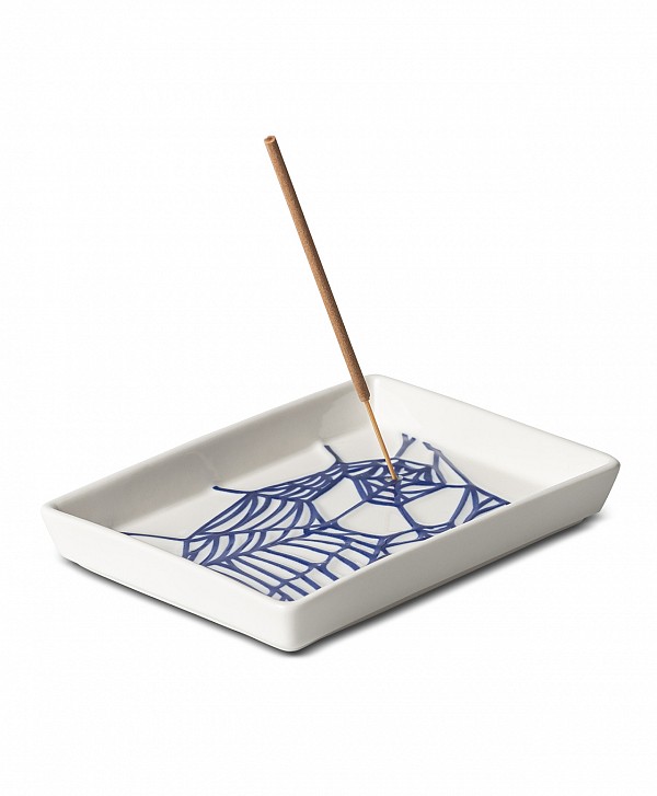CARHARTT WIP THEORY AND PRACTICE INCENSE TRAY WHITE/BLUE