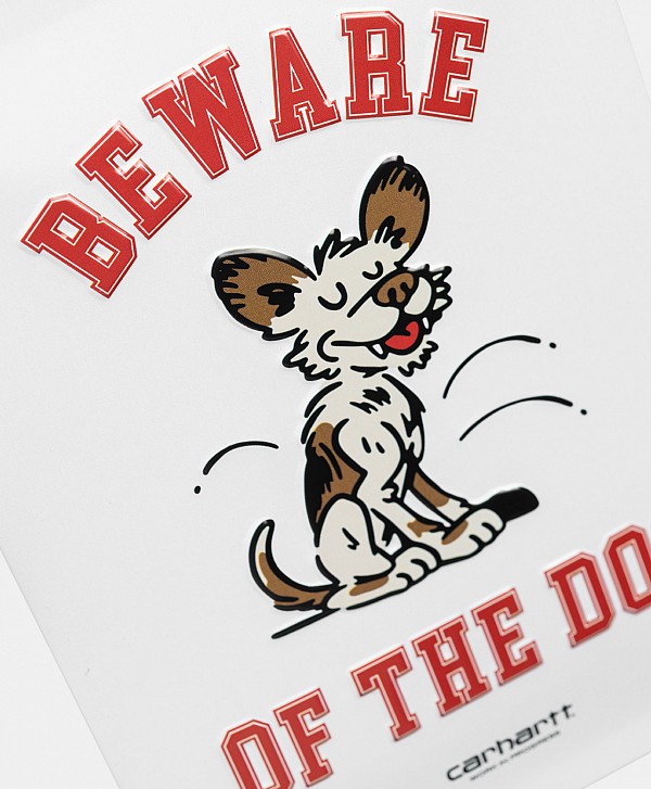 CARHARTT WIP WILD DOG BEWARE PLATE MULTI