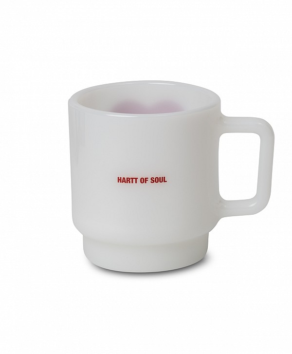 CARHARTT WIP HEART GLASS MUG WHITE