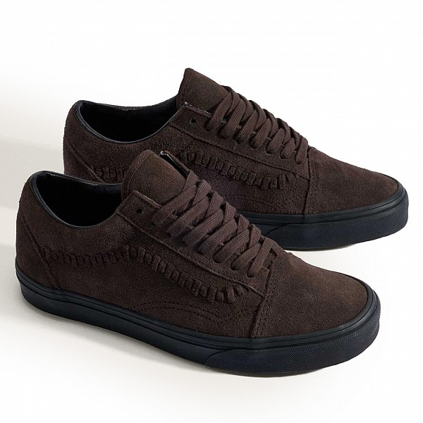 VANS OLD SKOOL CRAFTED STRIPE BROWN/BLACK