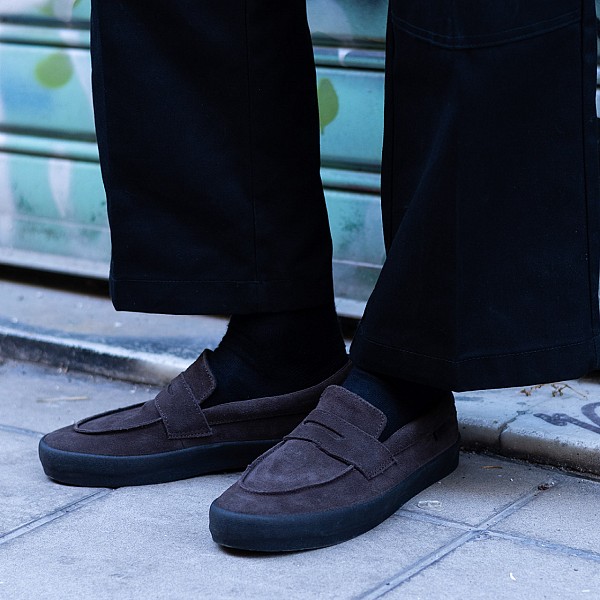 VANS SKATE LOAFER SUEDE BROWN/BLACK