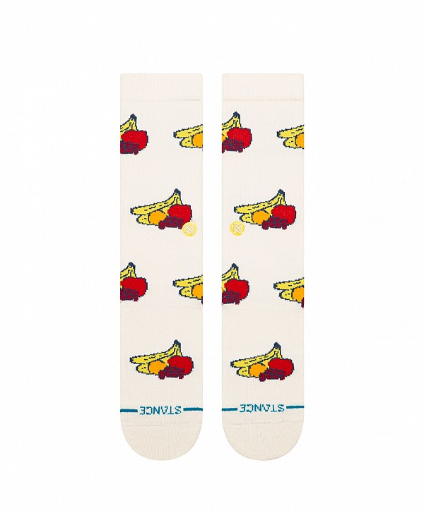 STANCE FRUITS CREW SOCKS CANVAS